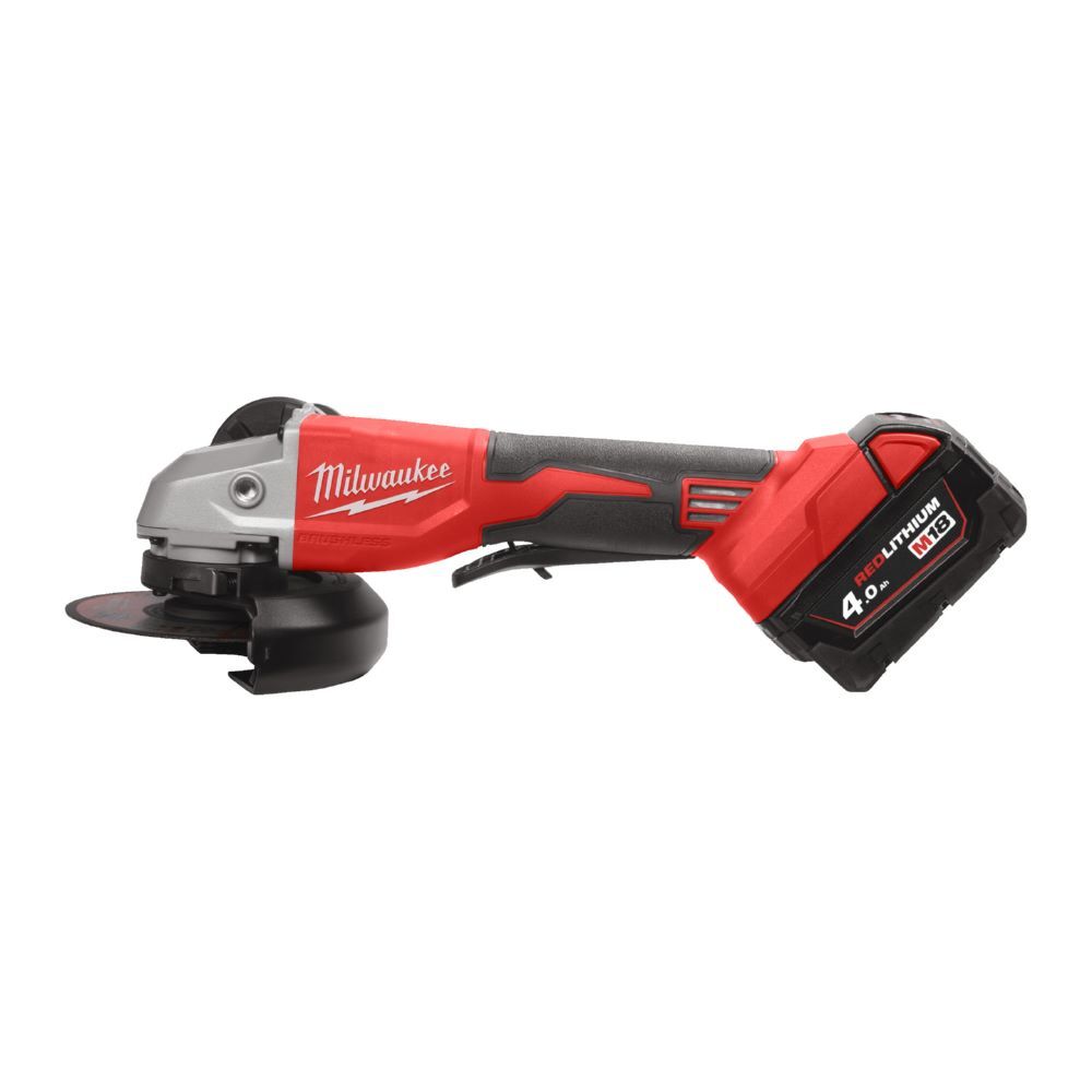 Milwaukee Akku Winkelschleifer M18 125 mm M18BLSAG125XPD-402X Produktbild Milwaukee Akku Winkelschleifer M18 125 mm M18BLSAG125XPD-402X bild 6