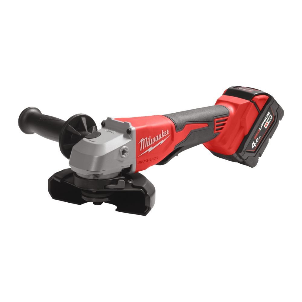 Milwaukee Akku Winkelschleifer M18 125 mm M18BLSAG125XPD-402X Produktbild Milwaukee Akku Winkelschleifer M18 125 mm M18BLSAG125XPD-402X bild 7