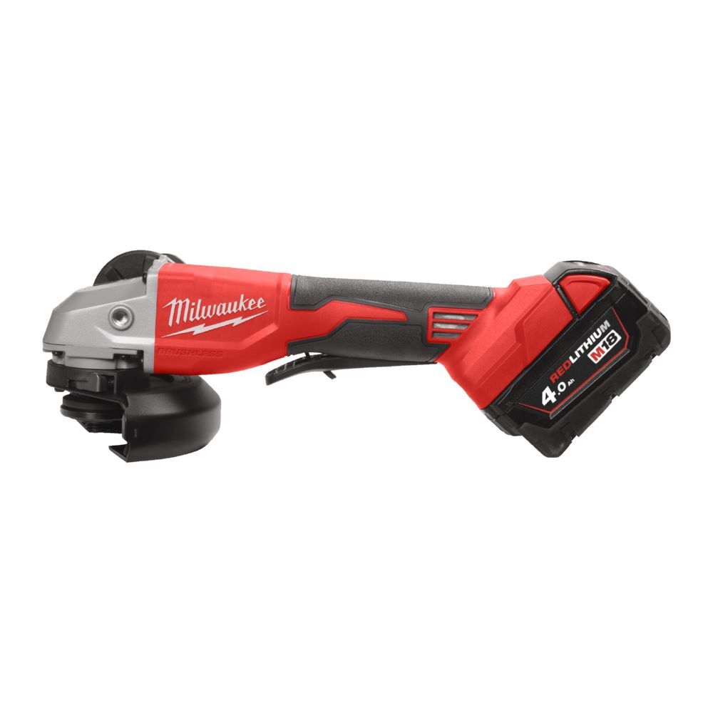 Milwaukee Akku Winkelschleifer M18 125 mm M18BLSAG125XPD-402X Produktbild Milwaukee Akku Winkelschleifer M18 125 mm M18BLSAG125XPD-402X bild 8