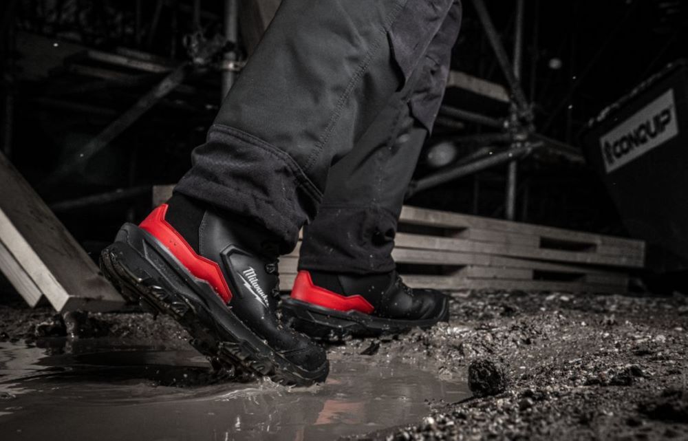 Produktbild ARMOURTRED S7S Sicherheits-Schnürstiefel hoch weit Leder schwarz Größe 47 bild 4