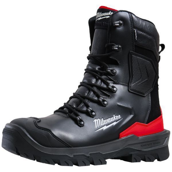 Produktbild Milwaukee ARMOURTRED S7S Sicherheits Schnürstiefel hoch weit Leder schwarz Größe 48