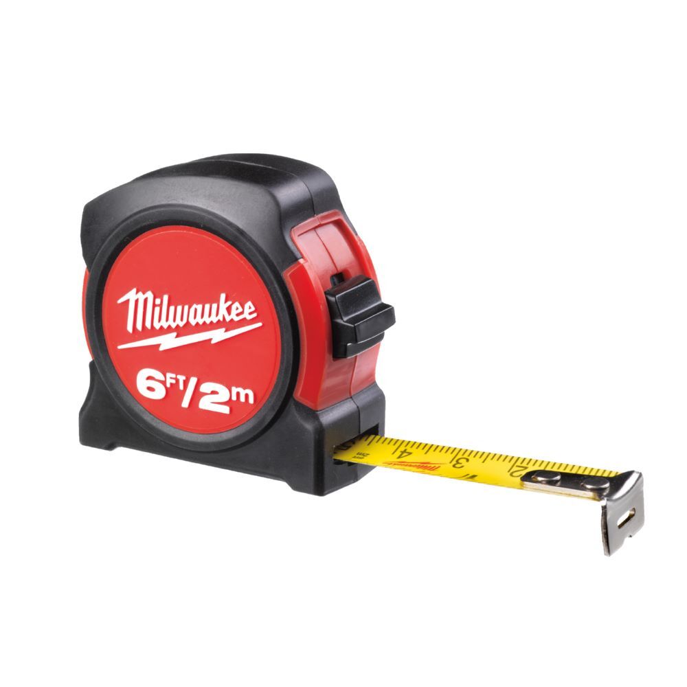 Produktbild Milwaukee Bandmaß 2 meter 6ft nicht magnetisch