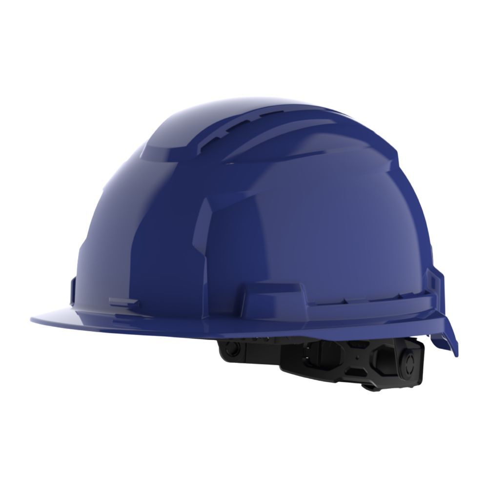 Milwaukee Elektrowerkzeuge Industrieschutzhelm Bolt 100 belüfted blau Produktbild Milwaukee Elektrowerkzeuge Industrieschutzhelm Bolt 100 belüfted blau