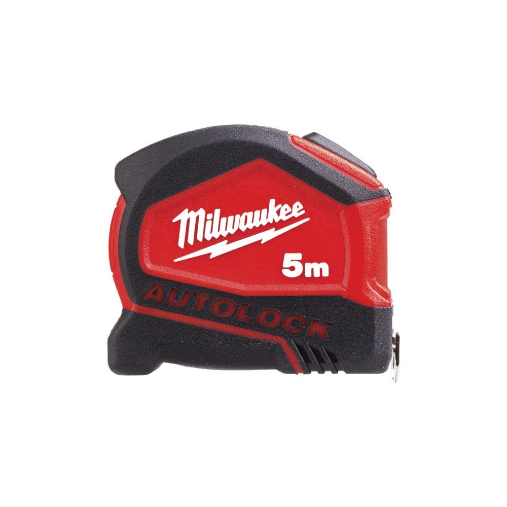 Milwaukee Bandmaß Pro Compact Autolock 5 Meter Produktbild Milwaukee Bandmaß Pro Compact Autolock 5 Meter