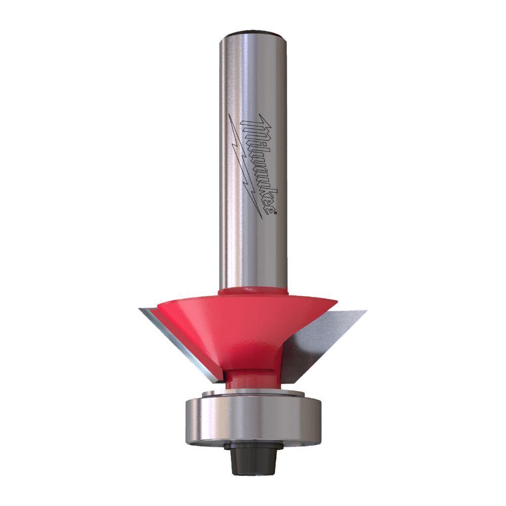 Produktbild Milwaukee Bündig-Fasenfräser 8 mm Schaft 27 x 51,5 mm