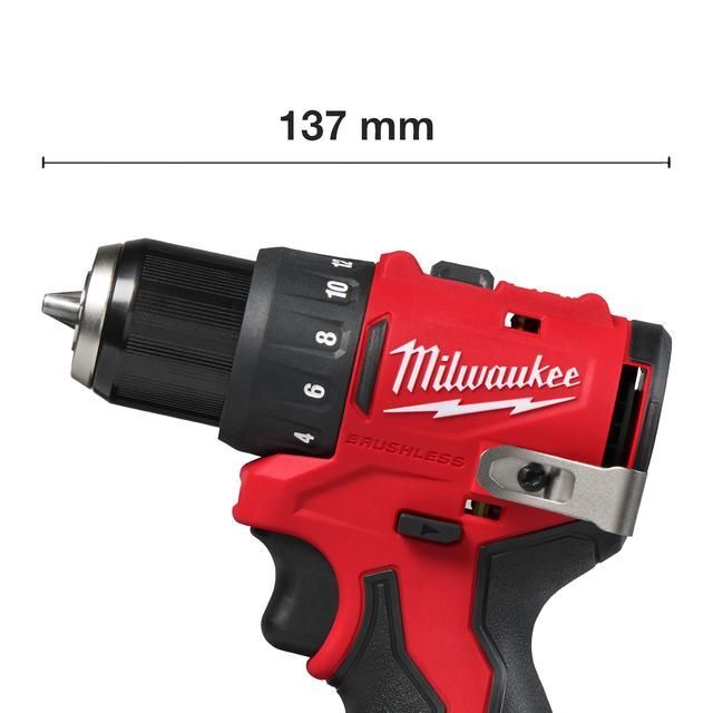 Produktbild Milwaukee M12 BLDDRC-203C M12 Bürstenloser Akku-Bohrschrauber