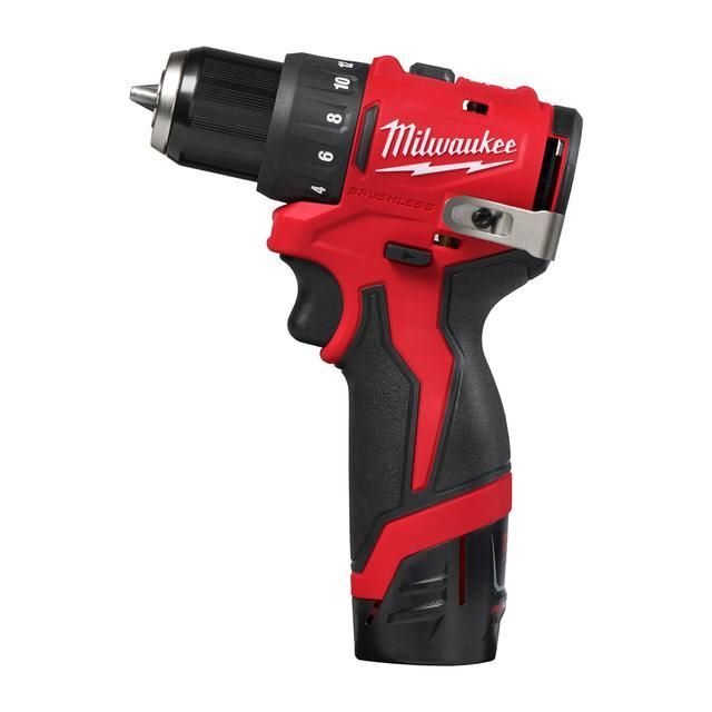 Produktbild Milwaukee M12BLDDRC-202C M12 Bürstenloser Akku-Bohrschrauber