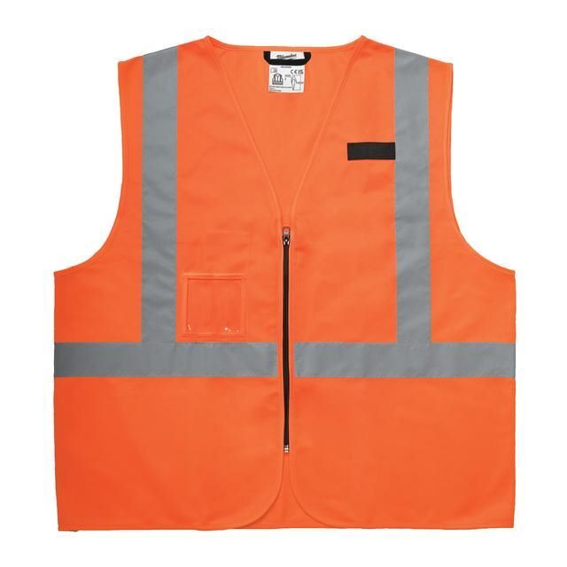Produktbild Milwaukee Contractor Warnschutzweste orange Größe L XL
