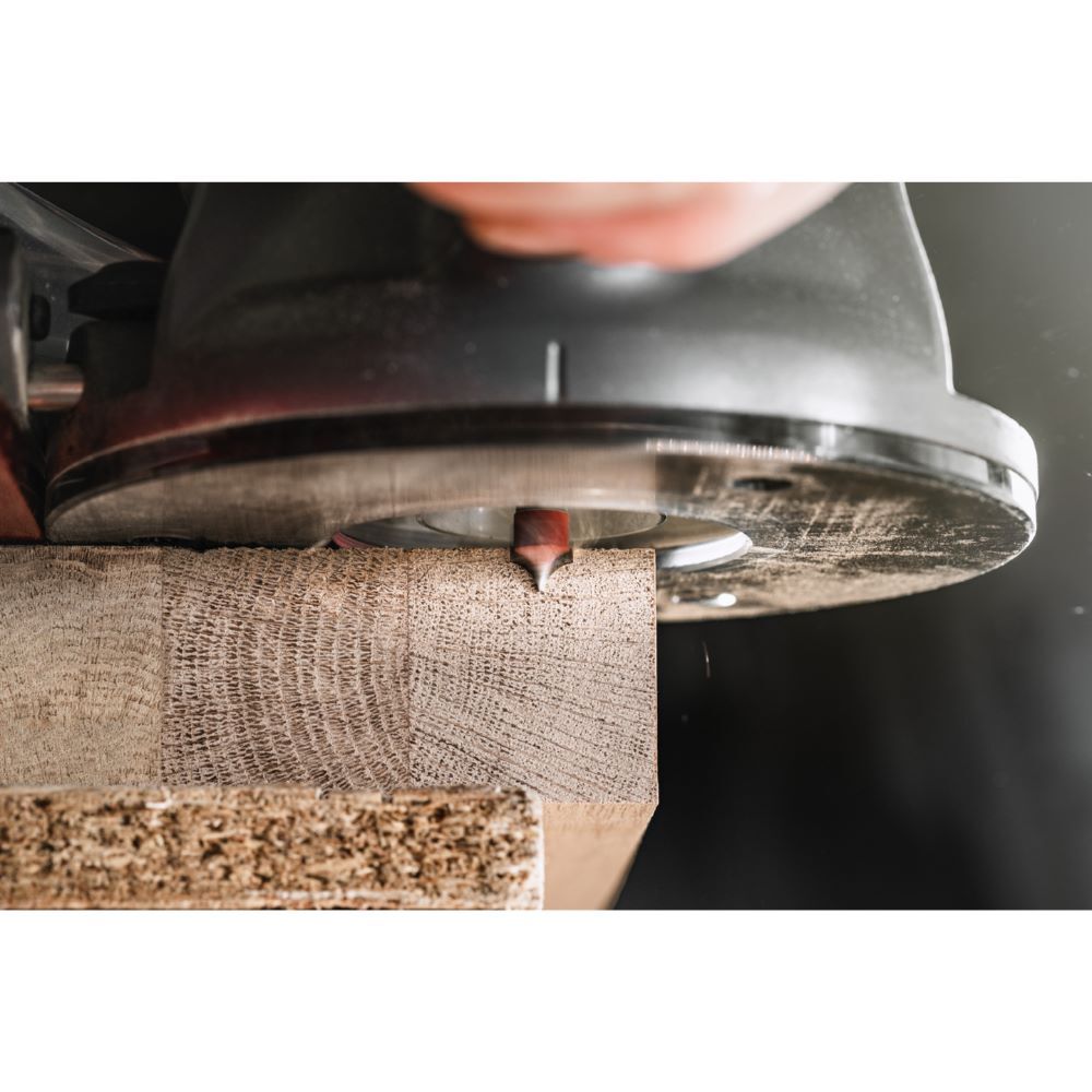 Produktbild Dekorativ-Profilfräser 8 mm Schaft 10/1,3 x 50 mm bild 2