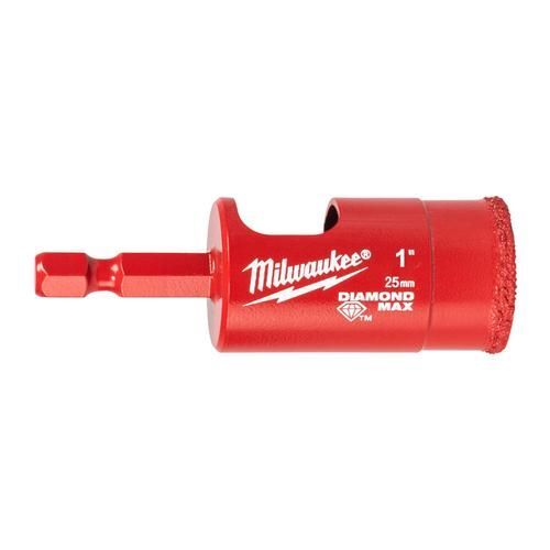 Produktbild Milwaukee Diamantbohrer DIAMOND MAX 1/4 Zoll Hex 25 mm