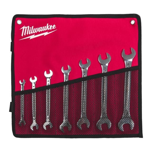 Produktbild Milwaukee Doppelmaulschlüssel Set 7 Teile