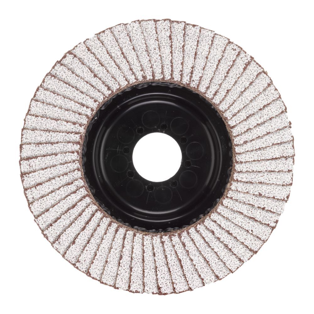 Milwaukee SLC50 K40 Fächerschleifscheibe 125 mm für Alu und NE-Metall Produktbild Milwaukee SLC50 K40 Fächerschleifscheibe 125 mm für Alu und NE-Metall