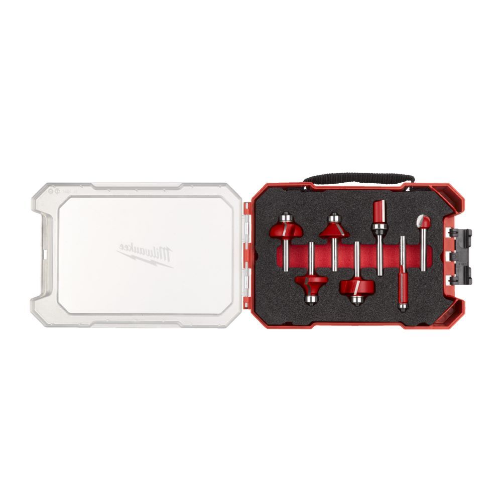 Produktbild Milwaukee Fräsersatz 1/4 Zoll Schaft 7-teilig