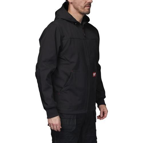 Produktbild FREEFLEX Softshell Kapuzen Jacke schwarz Größe M bild 5