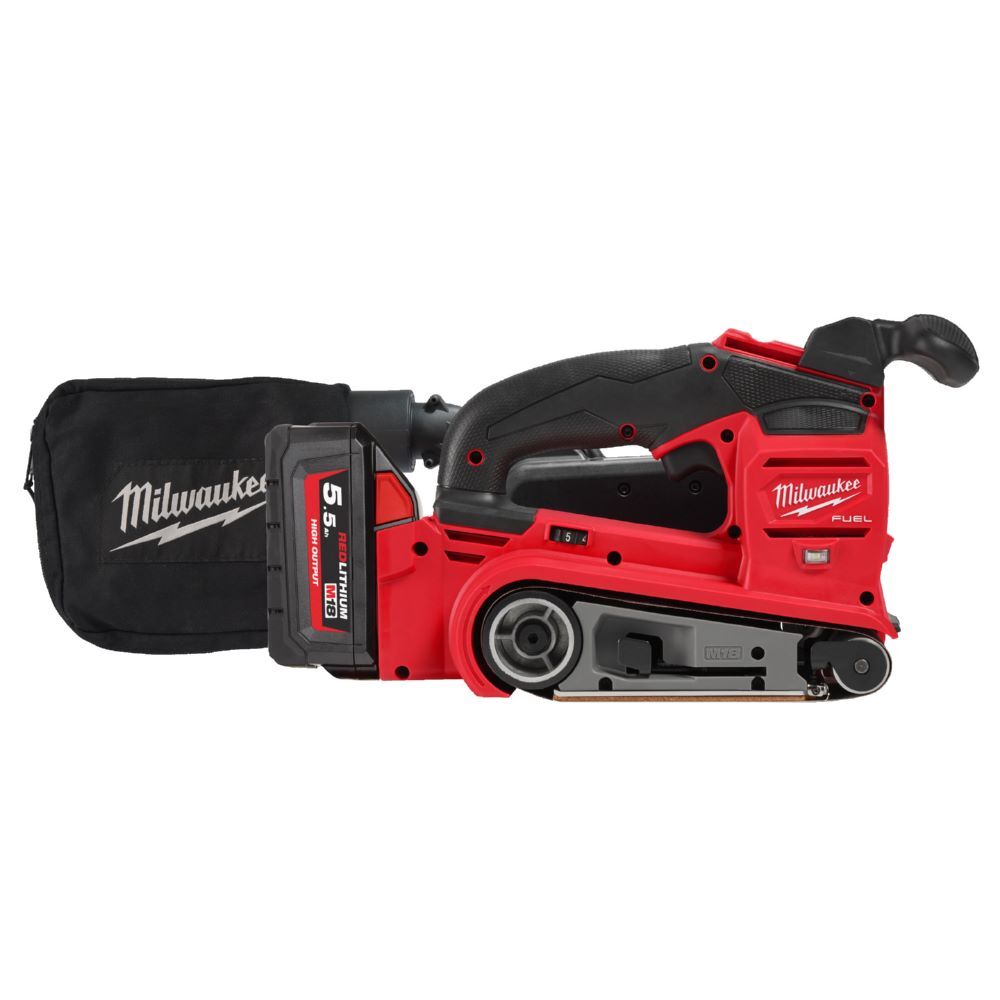 Milwaukee FUEL Akku Bandschleifer M18FBTS75-502X Produktbild Milwaukee FUEL Akku Bandschleifer M18FBTS75-502X
