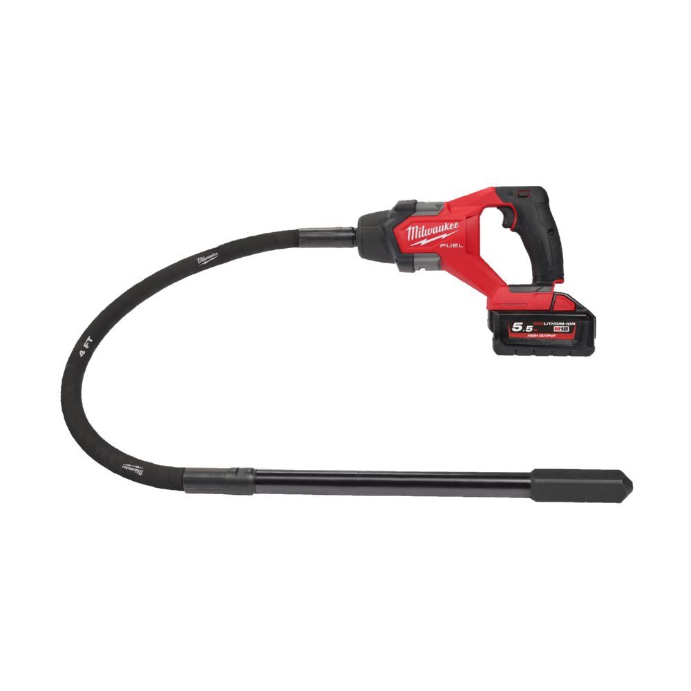 Milwaukee FUEL Akku-Betonrüttler M18FCVN12-551 Produktbild Milwaukee FUEL Akku-Betonrüttler M18FCVN12-551