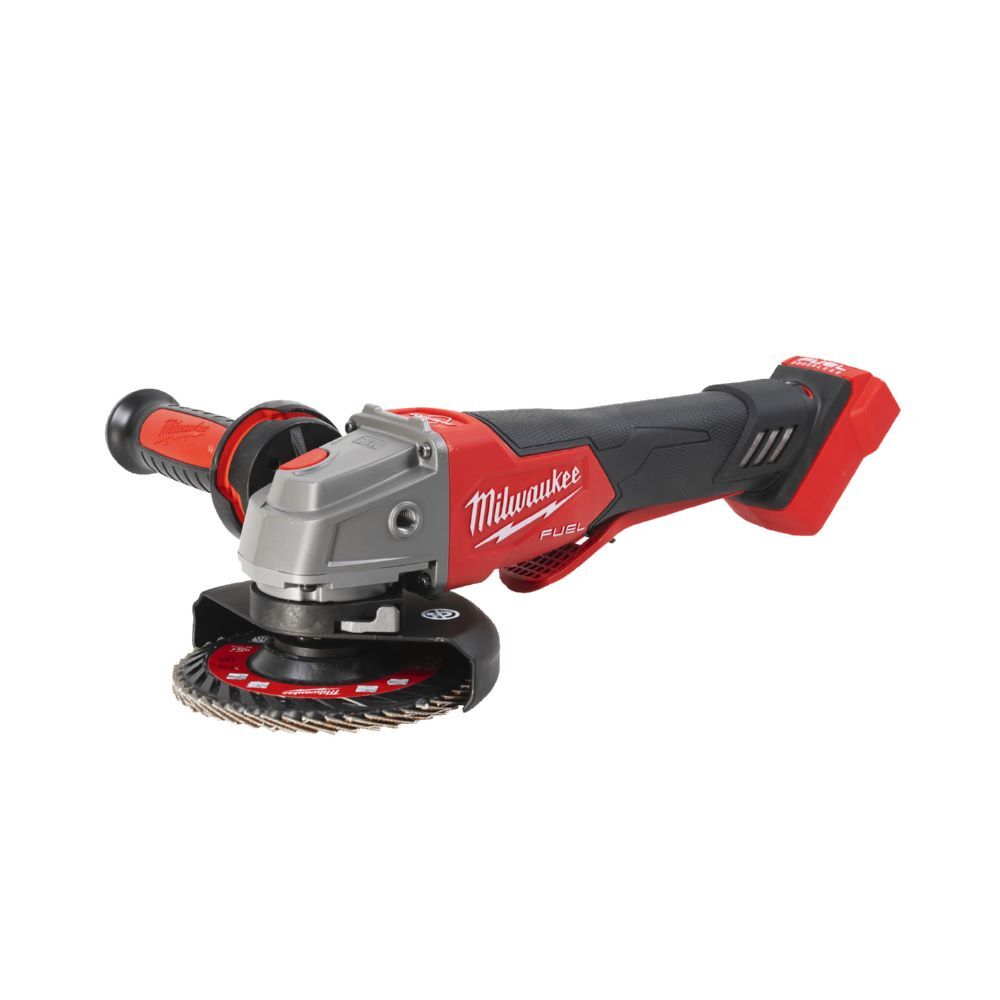 Milwaukee Fuel Akku Sicherheits Winkelschleifer einstellbar mit Bremse M18FSAGV125XPDB-0X Produktbild Milwaukee Fuel Akku Sicherheits Winkelschleifer einstellbar mit Bremse M18FSAGV125XPDB-0X
