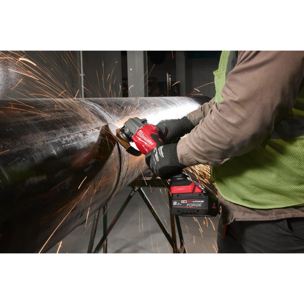 Produktbild M18FHSAGSVO125X-0X M18 FUEL ONE-KEY Akku-Sicherheitswinkelschleifer 125 mm mit S bild 2