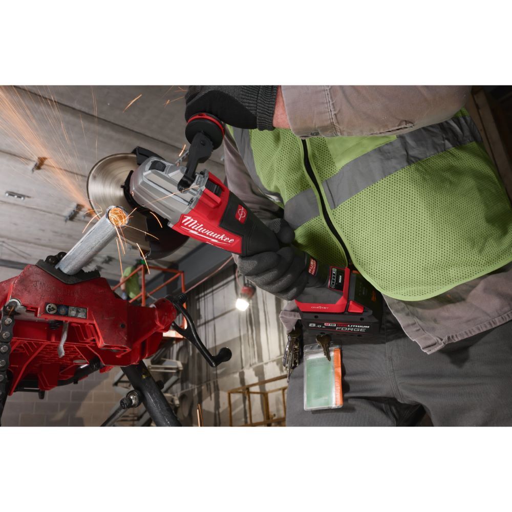 Produktbild M18FHSAGSVO125X-0X M18 FUEL ONE-KEY Akku-Sicherheitswinkelschleifer 125 mm mit S bild 4