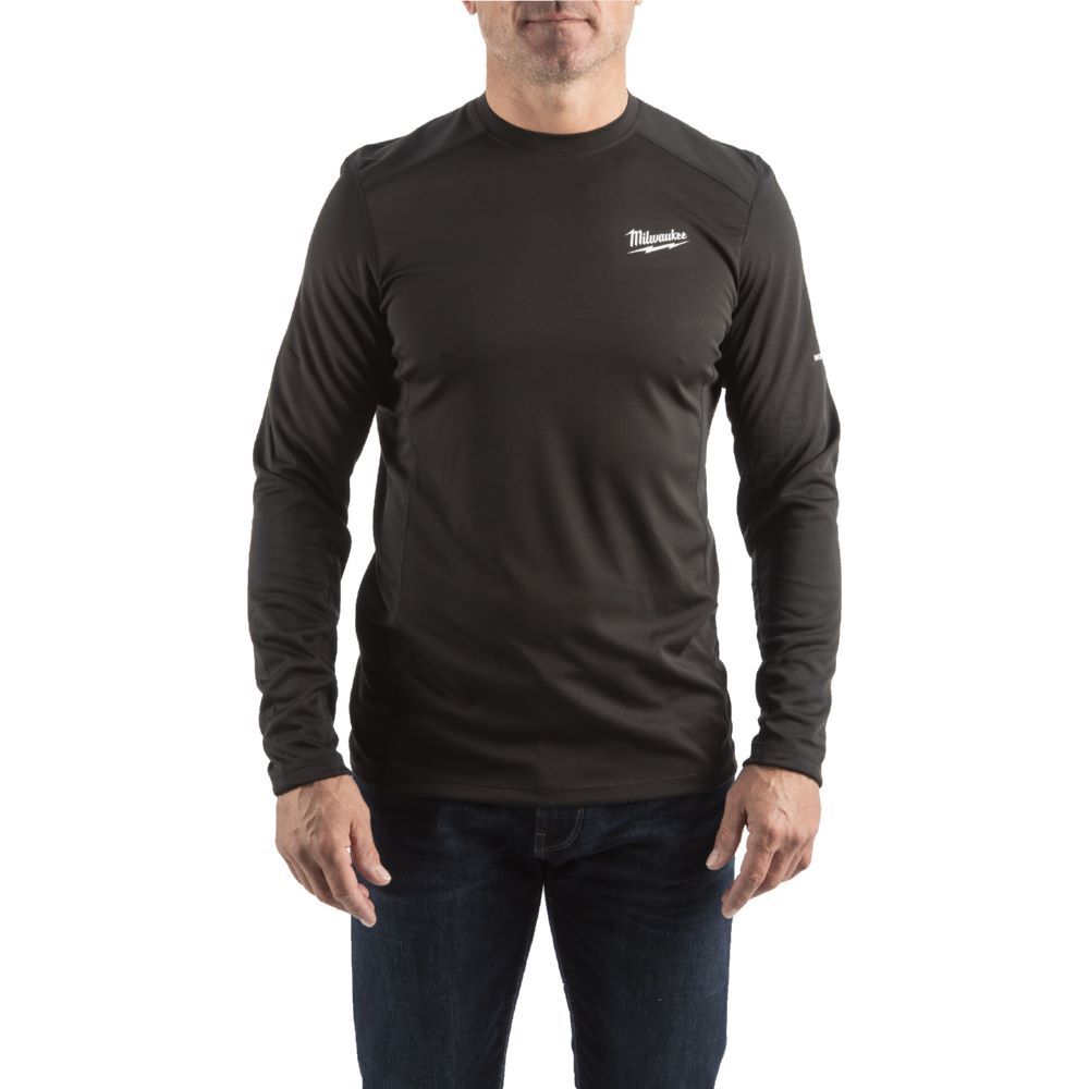 Milwaukee Elektrowerkzeuge Funktions T-Shirt in schwarz mit UV-Schutz WWSSBL-S Größe S Produktbild Milwaukee Elektrowerkzeuge Funktions T-Shirt in schwarz mit UV-Schutz WWSSBL-S Größe S