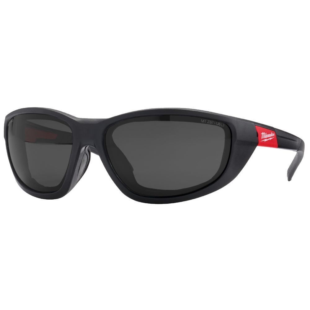Milwaukee Schutzbrille getönt mit abnehmbarer Schaumstoffauflage Premium Produktbild Milwaukee Schutzbrille getönt mit abnehmbarer Schaumstoffauflage Premium