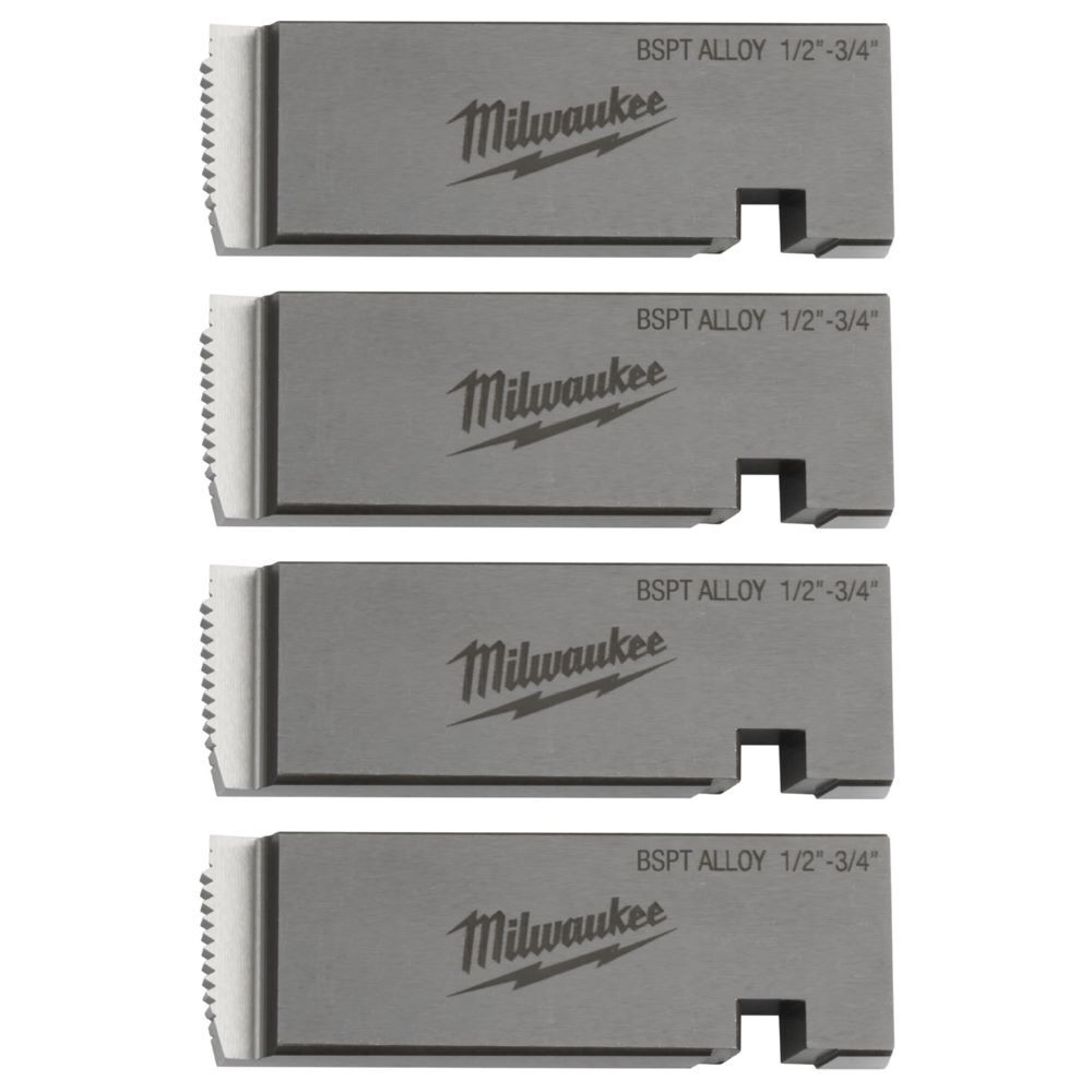 Milwaukee Elektrowerkzeuge Gewindeschneideisen 1/2 Zoll bis 3/4 Zoll für MXF PTR2 PTR2D Produktbild Milwaukee Elektrowerkzeuge Gewindeschneideisen 1/2 Zoll bis 3/4 Zoll für MXF PTR2 PTR2D
