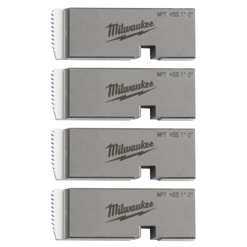 Milwaukee Elektrowerkzeuge Gewindeschneideisen für MXF PTR2 PTR2D 1 Zoll bis 2 Zoll NPT HSS Produktbild Milwaukee Elektrowerkzeuge Gewindeschneideisen für MXF PTR2 PTR2D 1 Zoll bis 2 Zoll NPT HSS