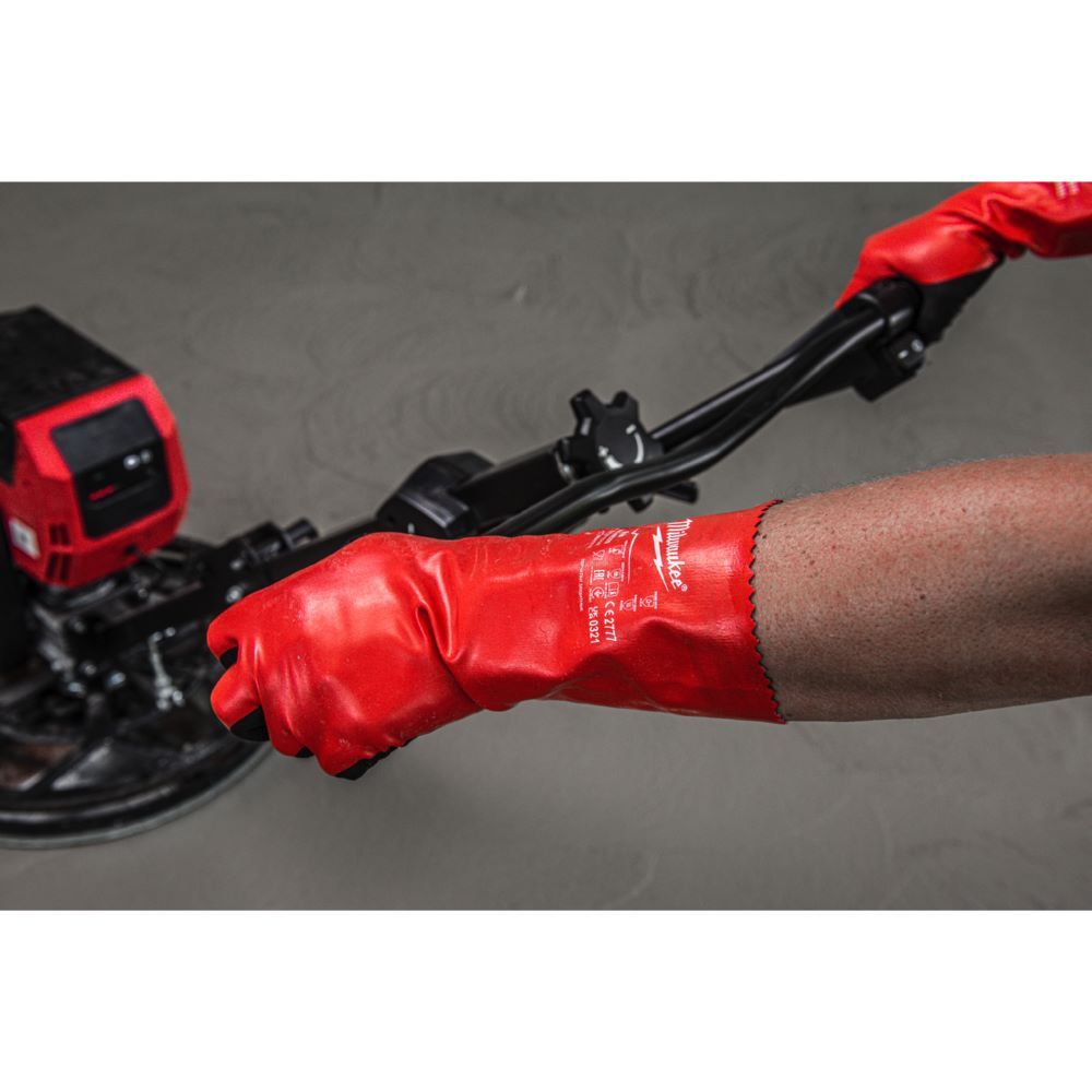 Milwaukee Elektrowerkzeuge Chemische Handschuhe Grip Größe 10 XL Produktbild Milwaukee Elektrowerkzeuge Chemische Handschuhe Grip Größe 10 XL bild 2