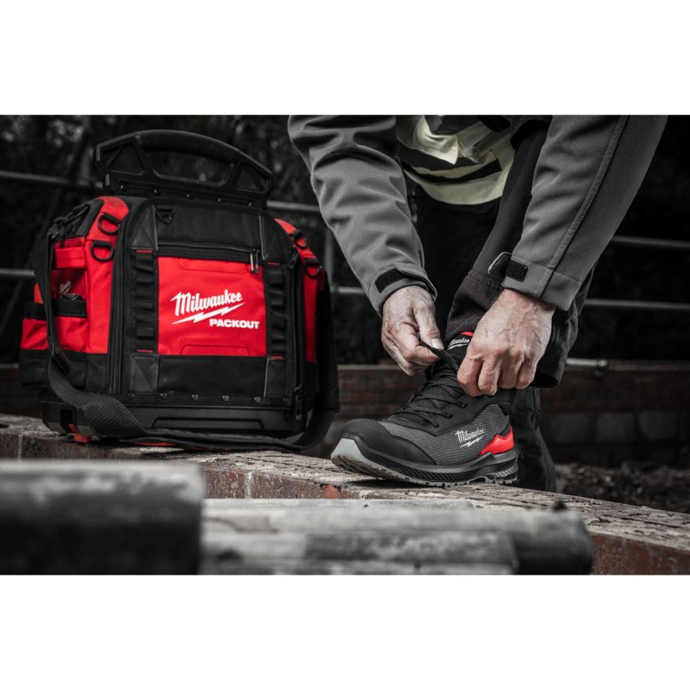 Milwaukee Elektrowerkzeuge FLEXTRED Sicherheits Schnürstiefel S1PS in schwarz Größe 40 Produktbild Milwaukee Elektrowerkzeuge FLEXTRED Sicherheits Schnürstiefel S1PS in schwarz Größe 40 bild 1