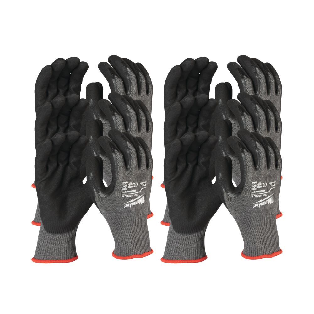 Milwaukee Schnittschutzhandschuhe Klasse 5 Größe 10 Pack mit 12 Stück Produktbild Milwaukee Schnittschutzhandschuhe Klasse 5 Größe 10 Pack mit 12 Stück