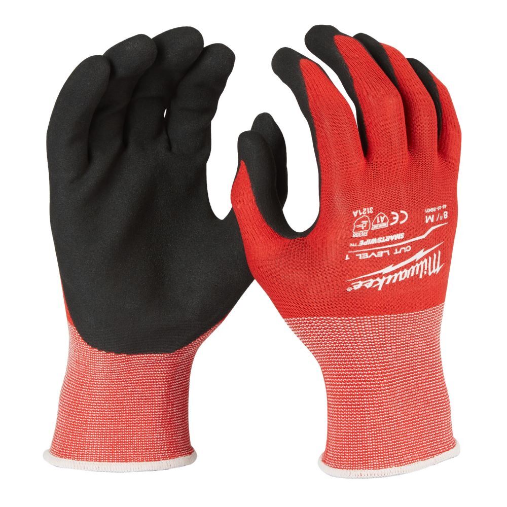 Milwaukee Schnittschutzhandschuhe Klasse 1 Größe 8 Produktbild Milwaukee Schnittschutzhandschuhe Klasse 1 Größe 8