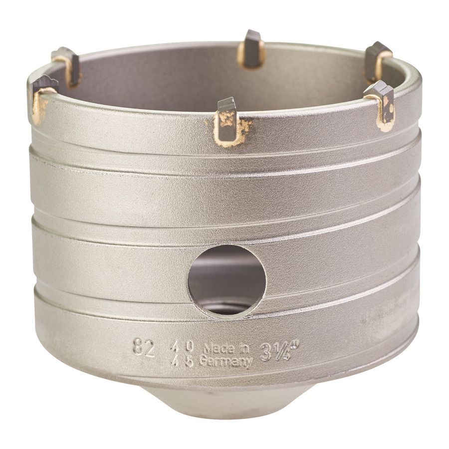 Milwaukee Hammerfeste Schlagbohrkrone SDS Plus 82x50mm Produktbild Milwaukee Hammerfeste Schlagbohrkrone SDS Plus 82x50mm