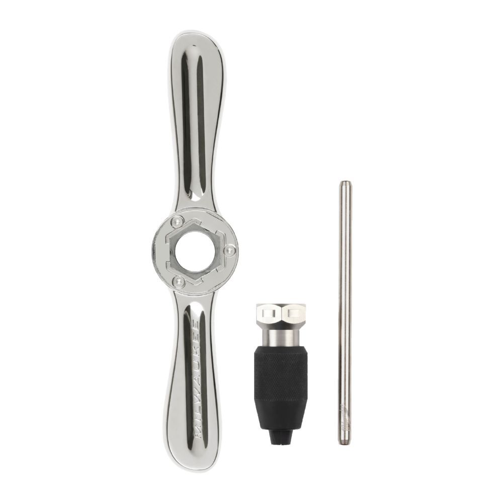 Produktbild Milwaukee Hex LOK 2-in-1 Schneideisen- Gewindebohrer-Set mit Spannhalter