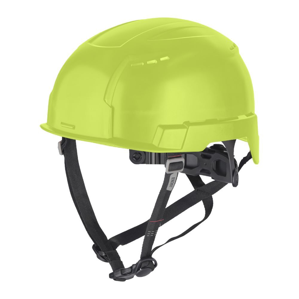 Milwaukee Elektrowerkzeuge Hi Vis Industriekletterhelm Bolt 200 belüftet Produktbild Milwaukee Elektrowerkzeuge Hi Vis Industriekletterhelm Bolt 200 belüftet