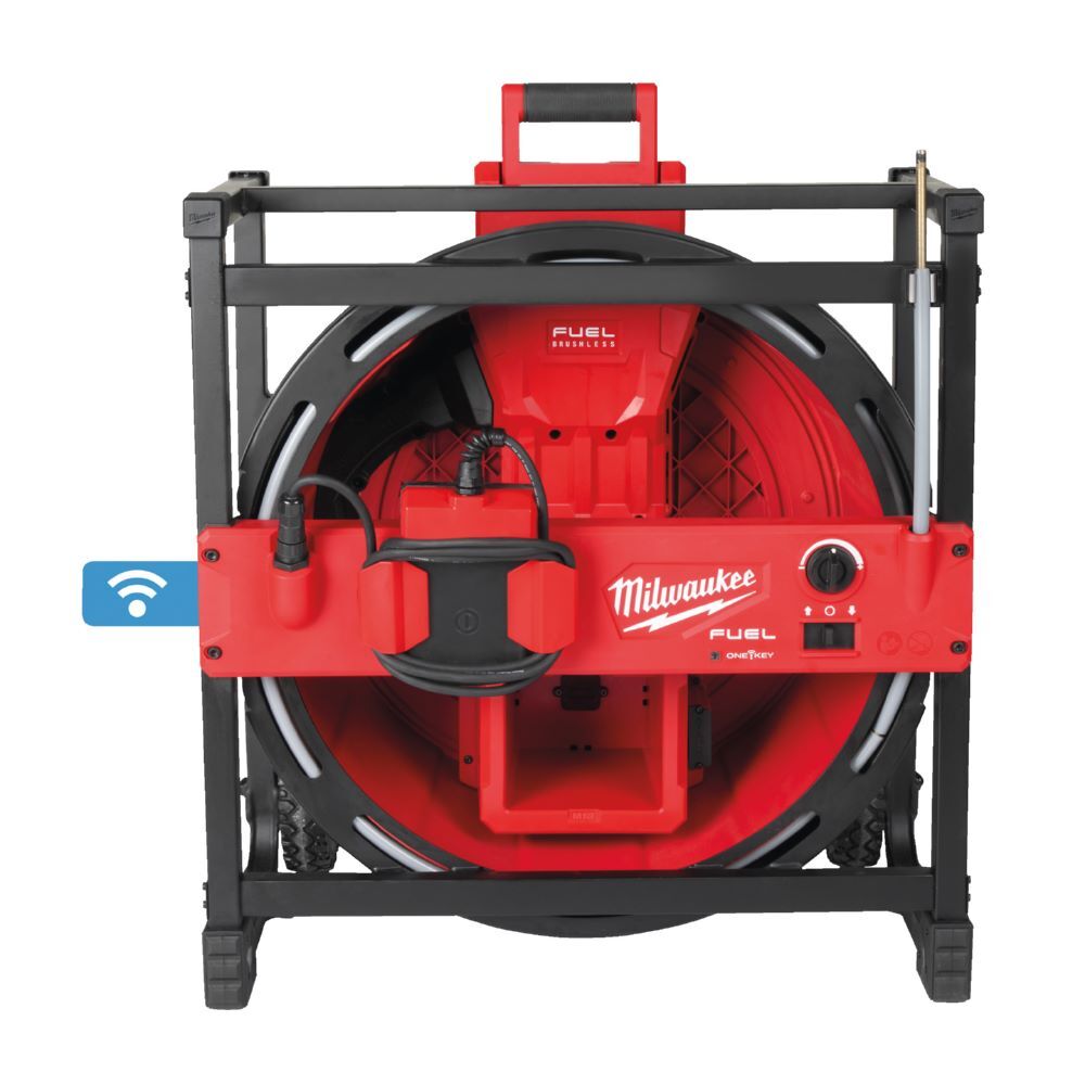 Milwaukee Hochgeschwindigkeits Rohrreiniger M18 mit flexibler Welle M18HSFSM-0 Produktbild Milwaukee Hochgeschwindigkeits Rohrreiniger M18 mit flexibler Welle M18HSFSM-0