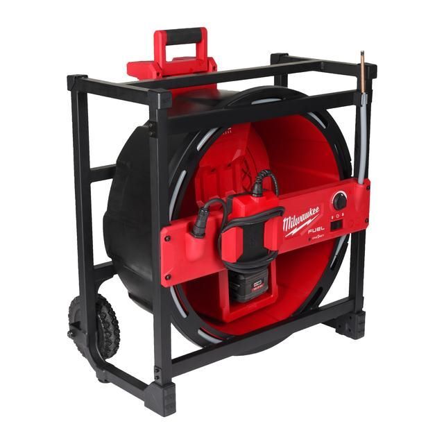 Produktbild Milwaukee M18HSFSM-122 M18 Hochgeschwindigkeits-Rohrreiniger mit flexibler Welle