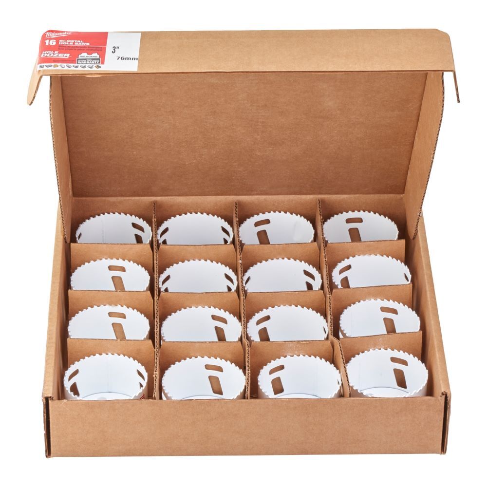 Milwaukee Lochsäge Hole Dozer Bi-Metall 76 mm Großpack Produktbild Milwaukee Lochsäge Hole Dozer Bi-Metall 76 mm Großpack