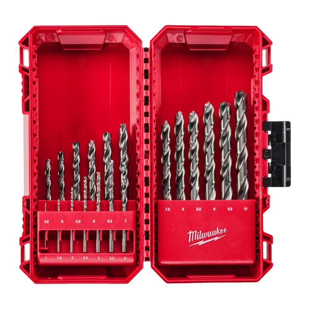 Produktbild Milwaukee HSS-G THUNDERWEB Metallbohrer DIN 338 19 teilig
