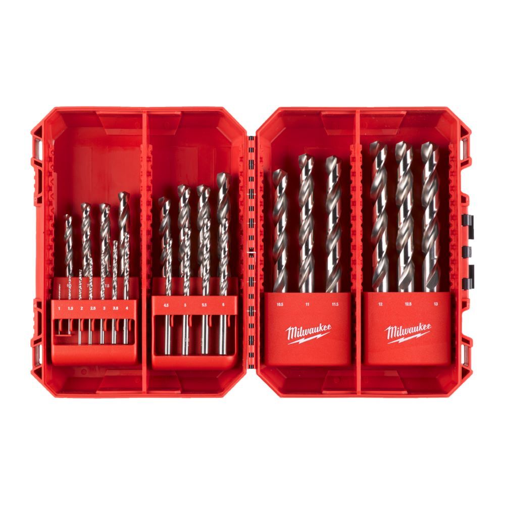 Produktbild Milwaukee HSS-G THUNDERWEB Metallbohrer DIN 338 25 teilig