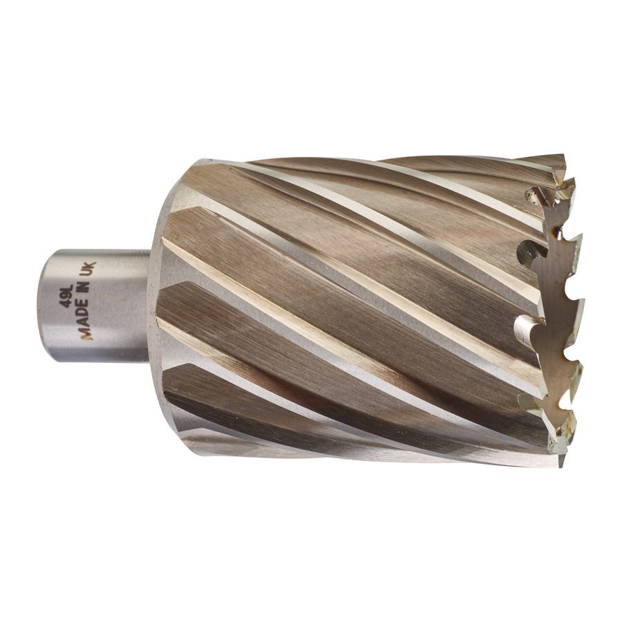 Milwaukee HSS Kernlochbohrer lang 49x50mm Produktbild Milwaukee HSS Kernlochbohrer lang 49x50mm