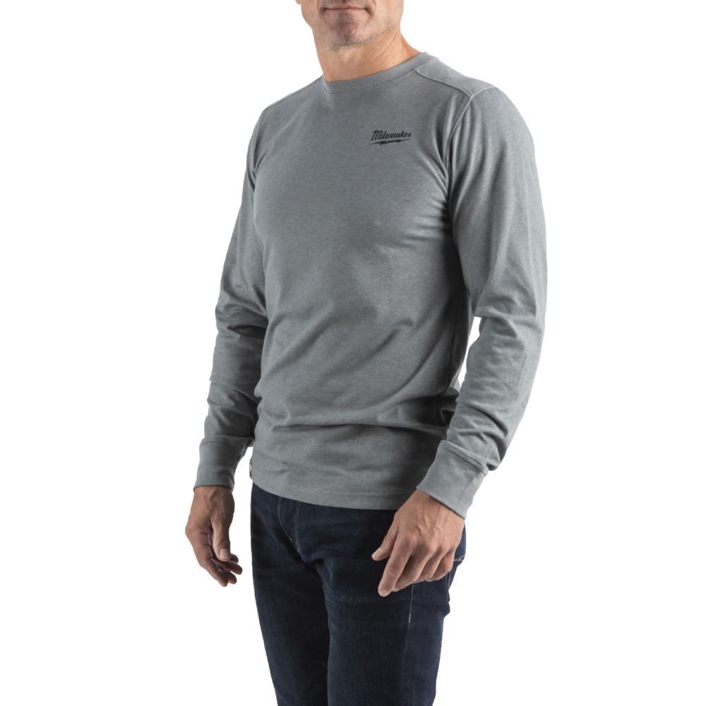 Milwaukee Elektrowerkzeuge Hybrid Langarm Shirt in grau HTLSGR-S Milwaukee Elektrowerkzeuge Hybrid Langarm Shirt in grau HTLSGR-S