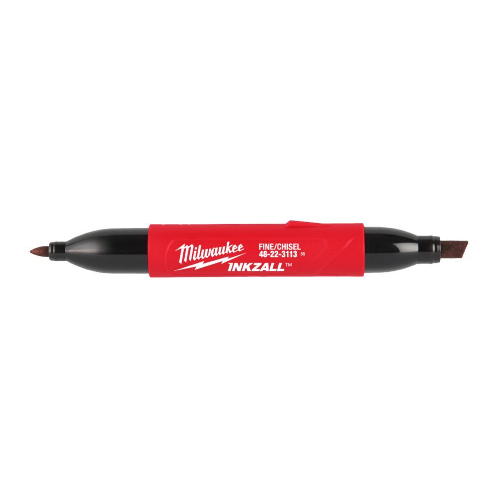 Produktbild Milwaukee INKZALL 2-in-1 Permanentmarker Keil-/Feinspitze