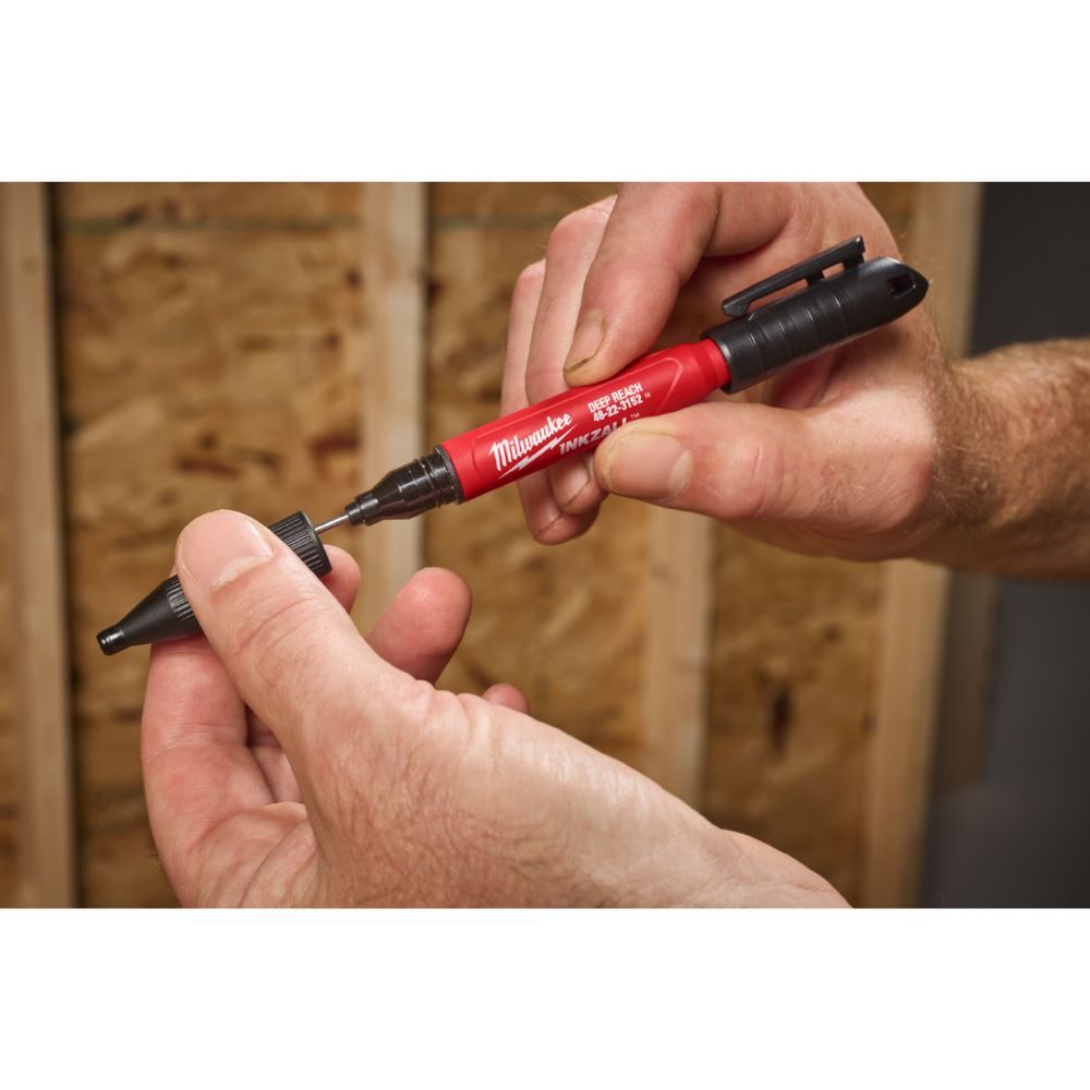Produktbild INKZALL Tiefloch-Permanentmarker extrafeine Spitze bild 3