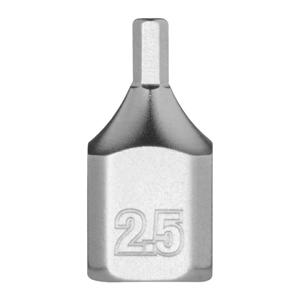 Produktbild Milwaukee Innensechskant Bit-Steckschlüsseleinsatz metrisch 1/4 Zoll kurz 2,5 mm