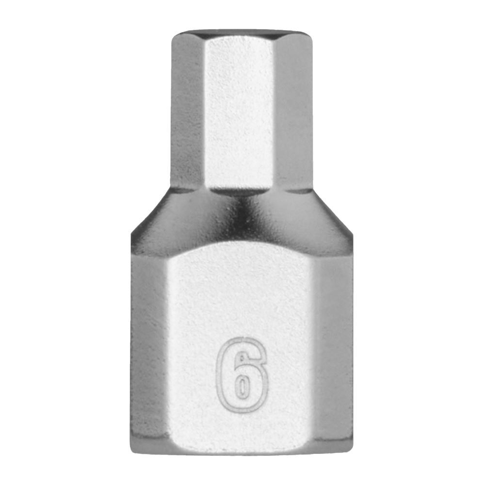 Produktbild Milwaukee Innensechskant Bit-Steckschlüsseleinsatz metrisch 1/4 Zoll kurz 6 mm