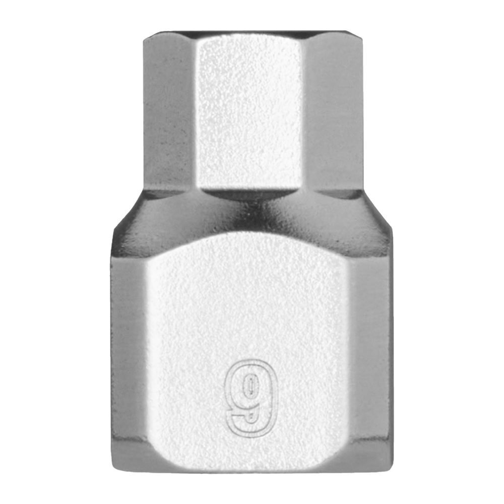 Produktbild Milwaukee Innensechskant Bit-Steckschlüsseleinsatz metrisch 1/4 Zoll kurz 9 mm