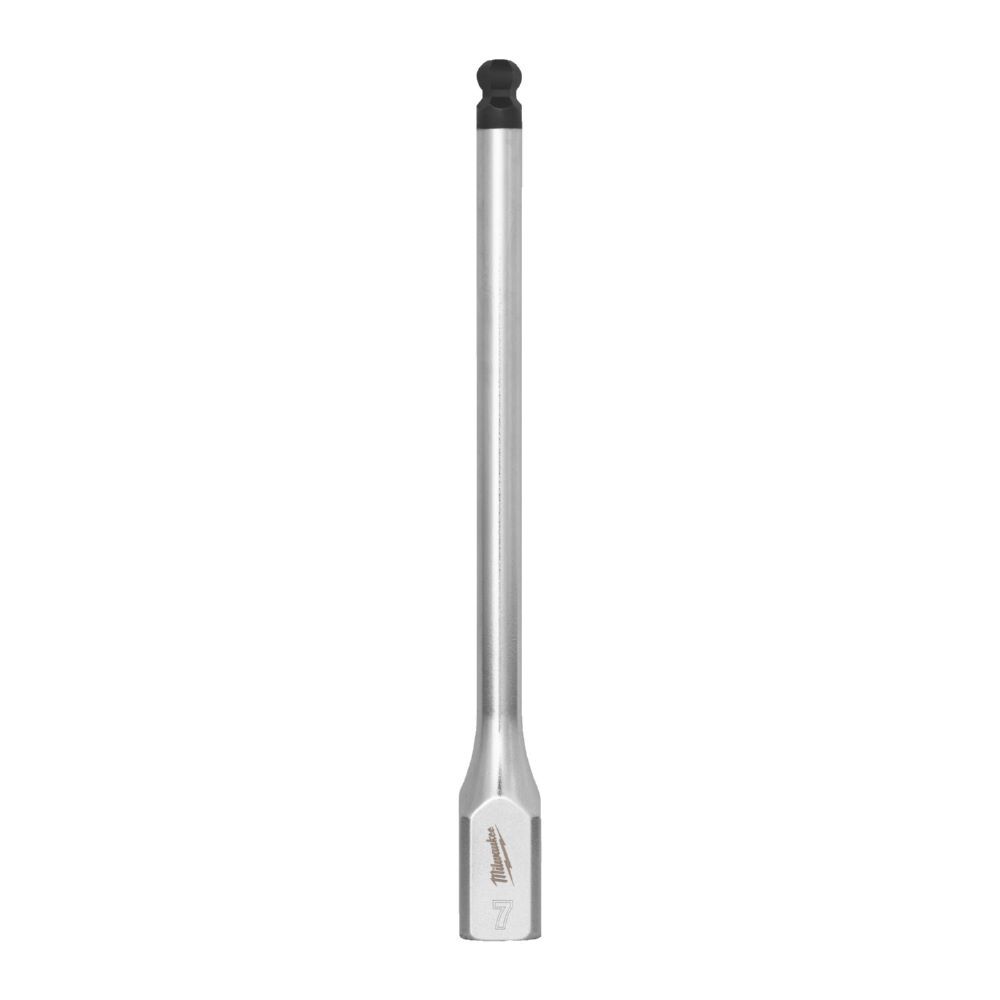 Produktbild Milwaukee Innensechskant Bit-Steckschlüsseleinsatz metrisch 3/8 Zoll lang 7 mm schwenkbar