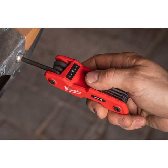 Produktbild Klappschlüssel-Set Innensechskant 1.5, 2, 2.5, 3, 4, 5, 6, 8 mm bild 3