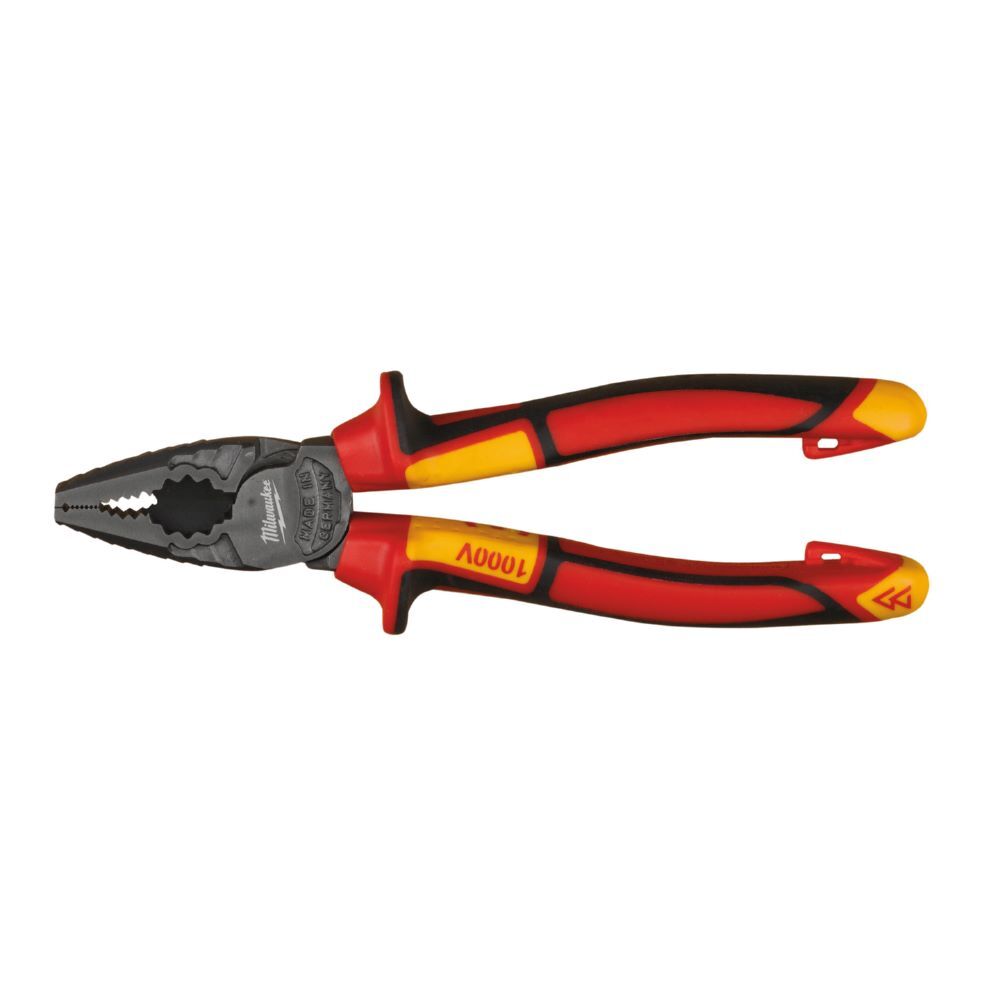 Milwaukee Kombizange VDE geprüft Gesamtlänge 180 mm Produktbild Milwaukee Kombizange VDE geprüft Gesamtlänge 180 mm