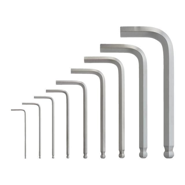 Produktbild Kompakt-Innensechskantschlüssel 9-teilig: 1.5, 2, 2.5, 3, 4, 5, 6, 8, 10 mm bild 3